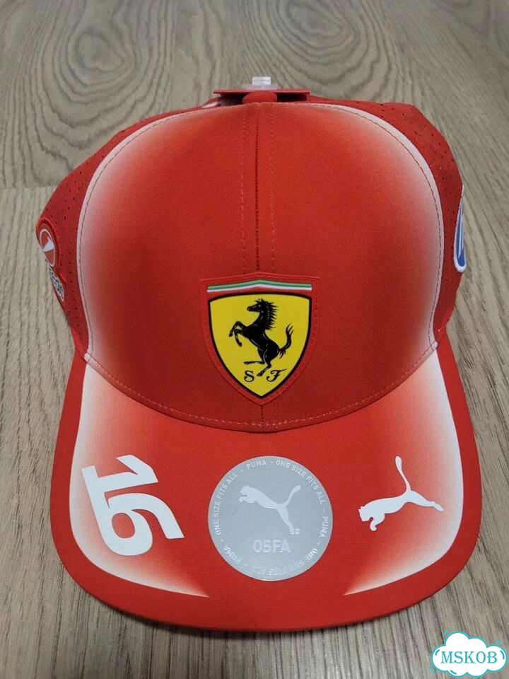 Бейсболка puma Ferrari Scuderia Leclerc Team 2026 фото 2