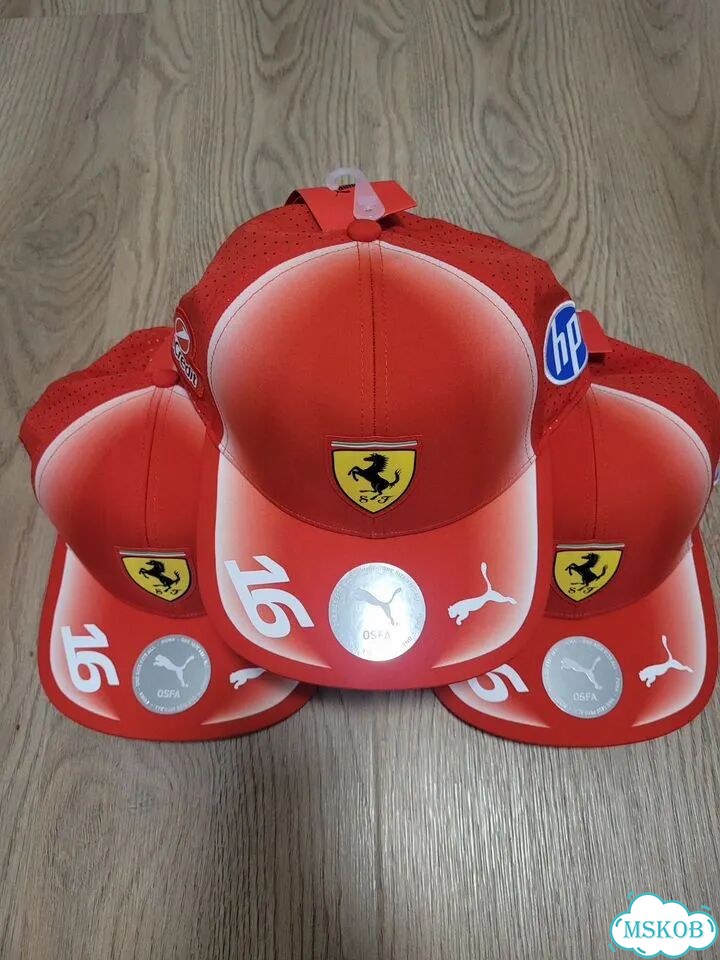 Бейсболка puma Ferrari Scuderia Leclerc Team 2026 фото 8