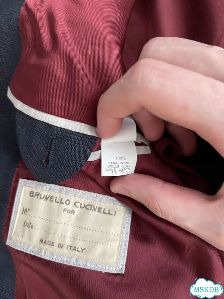 Костюм brunello cucinelli 54 фото 4