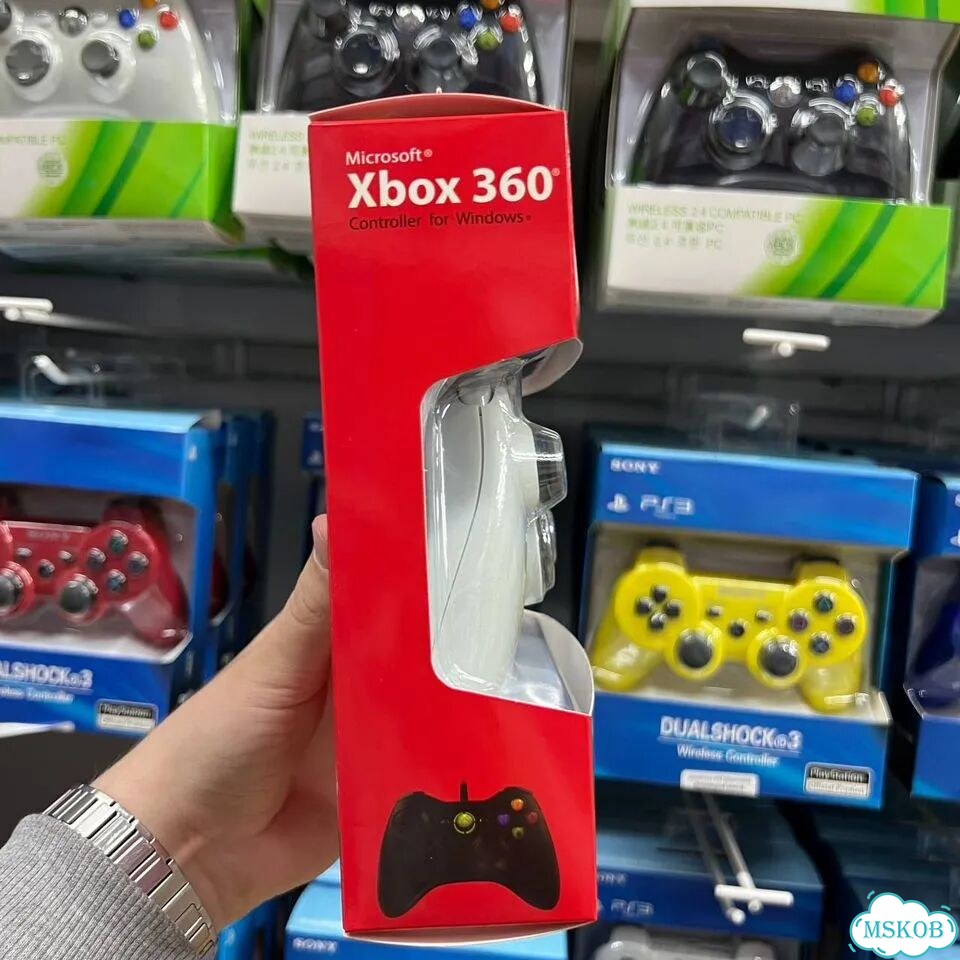 Геймпад xbox 360 / Белый / Проводной / Новый фото 3