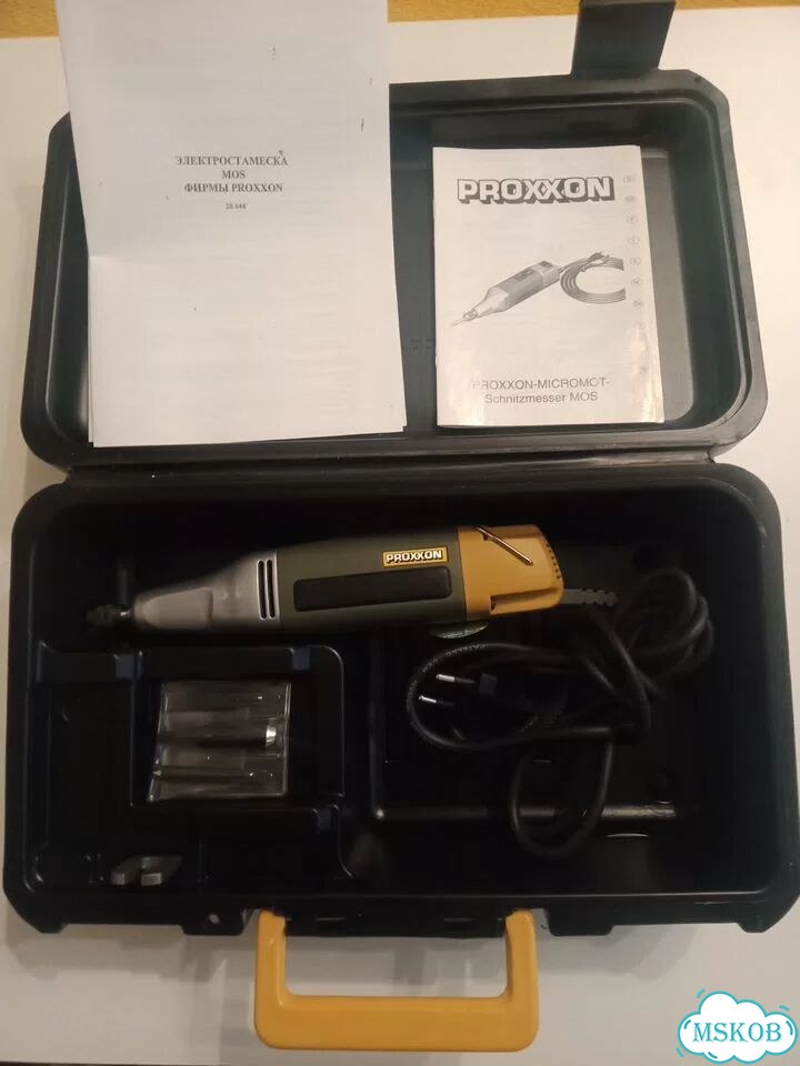 Электростамеска proxxon NO28644 фото 1