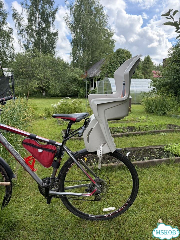 Детское велокресло на раму велосипеда фото 1