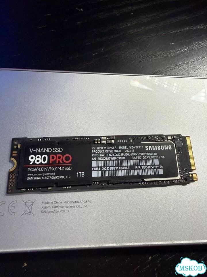 Ssd m2 nvme 1tb samsung 980 pro фото 1