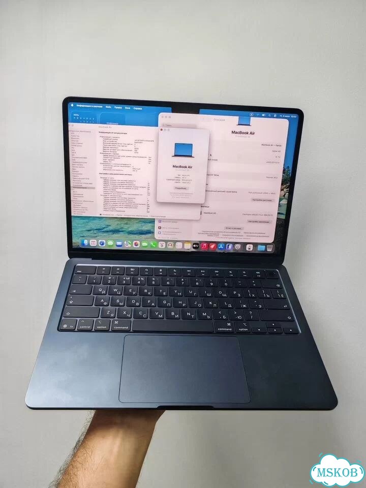 Macbook Air 13 m5 16 512 gb акб 100 фото 1