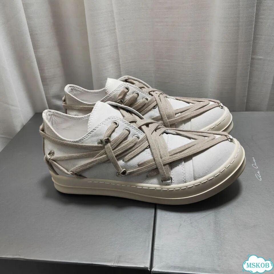 Кеды Rick Owens Hollywood Megalace Low фото 1