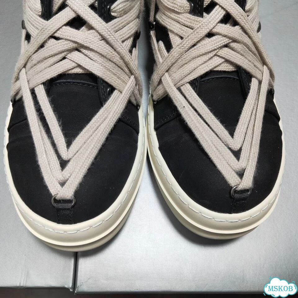 Кеды Rick Owens Hollywood Megalace Low фото 6