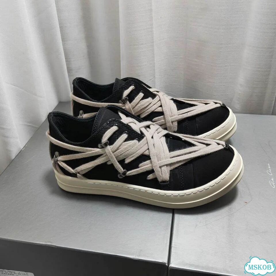 Кеды Rick Owens Hollywood Megalace Low фото 7