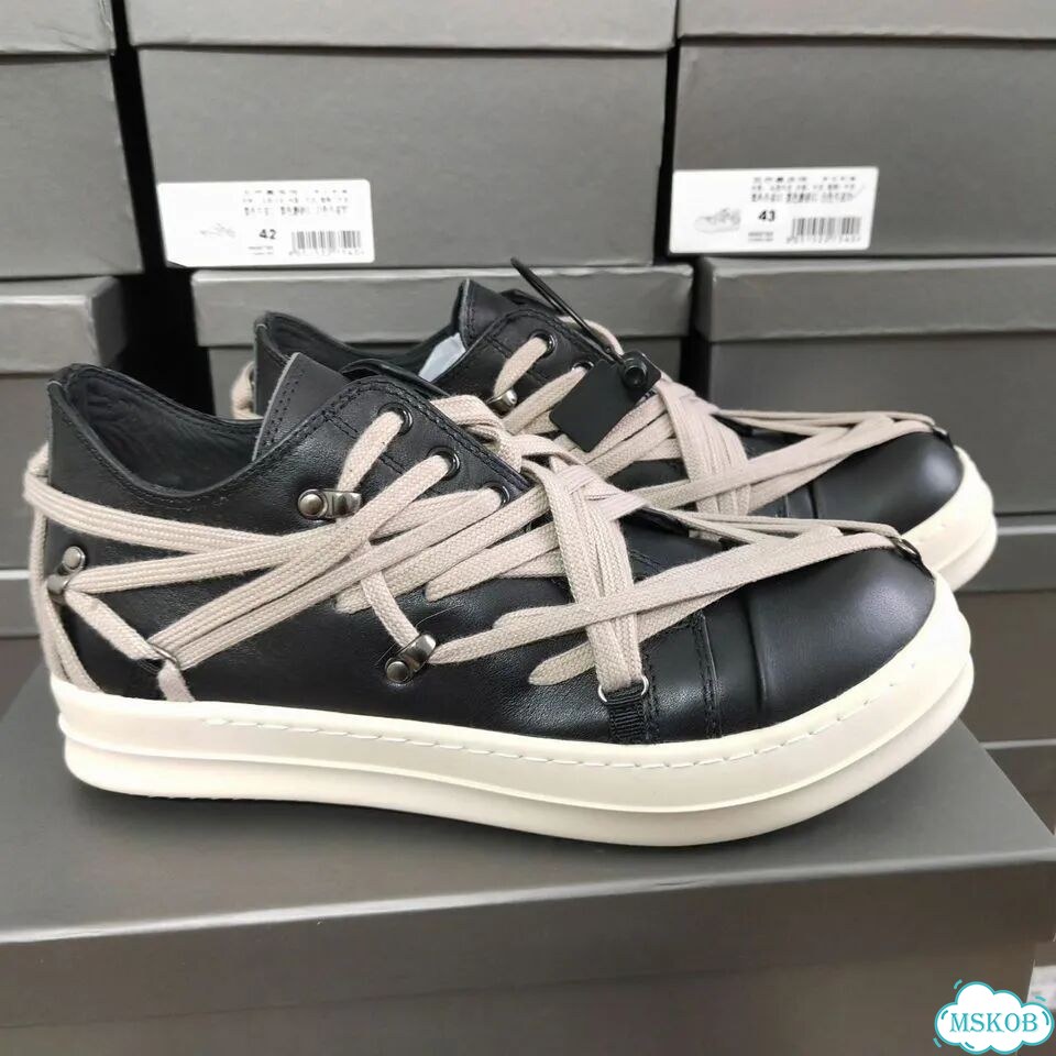 Кеды Rick Owens Hollywood Megalace Low фото 8
