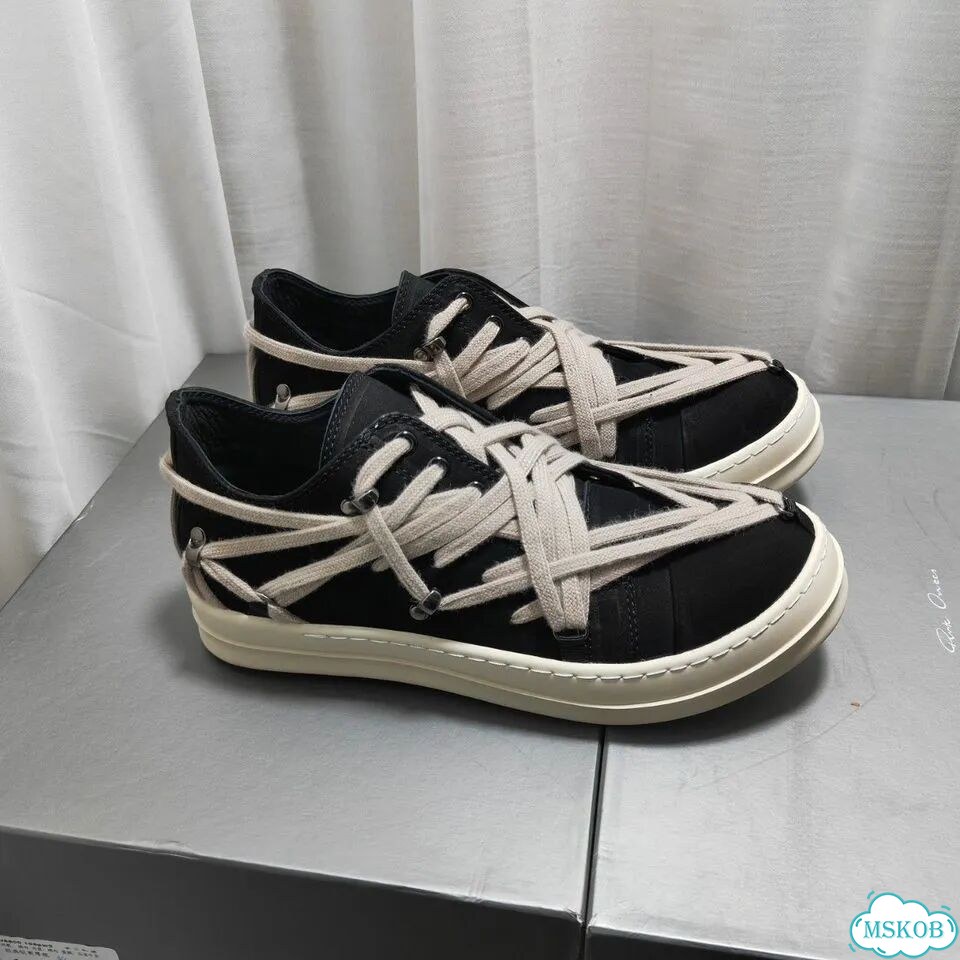 Кеды Rick Owens Hollywood Megalace Low фото 9