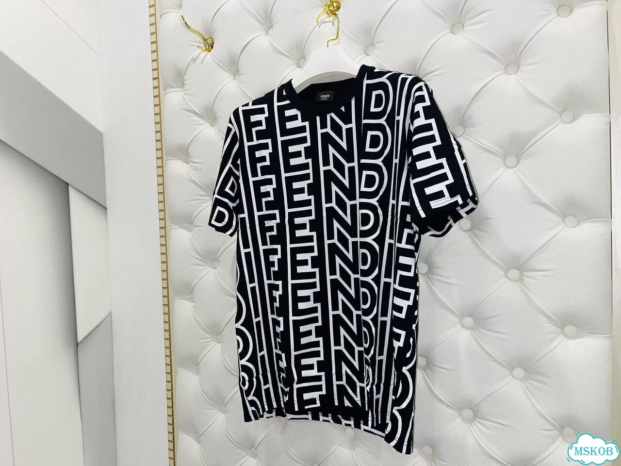 Футболка мужская Fendi Турция новая хлопок 48-54 фото 2