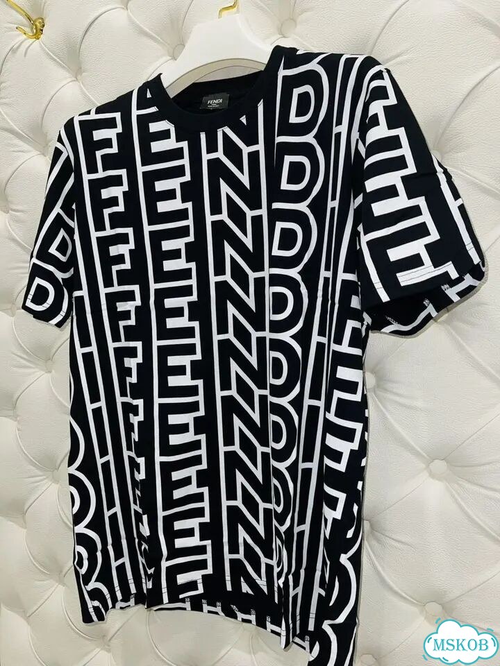 Футболка мужская Fendi Турция новая хлопок 48-54 фото 3