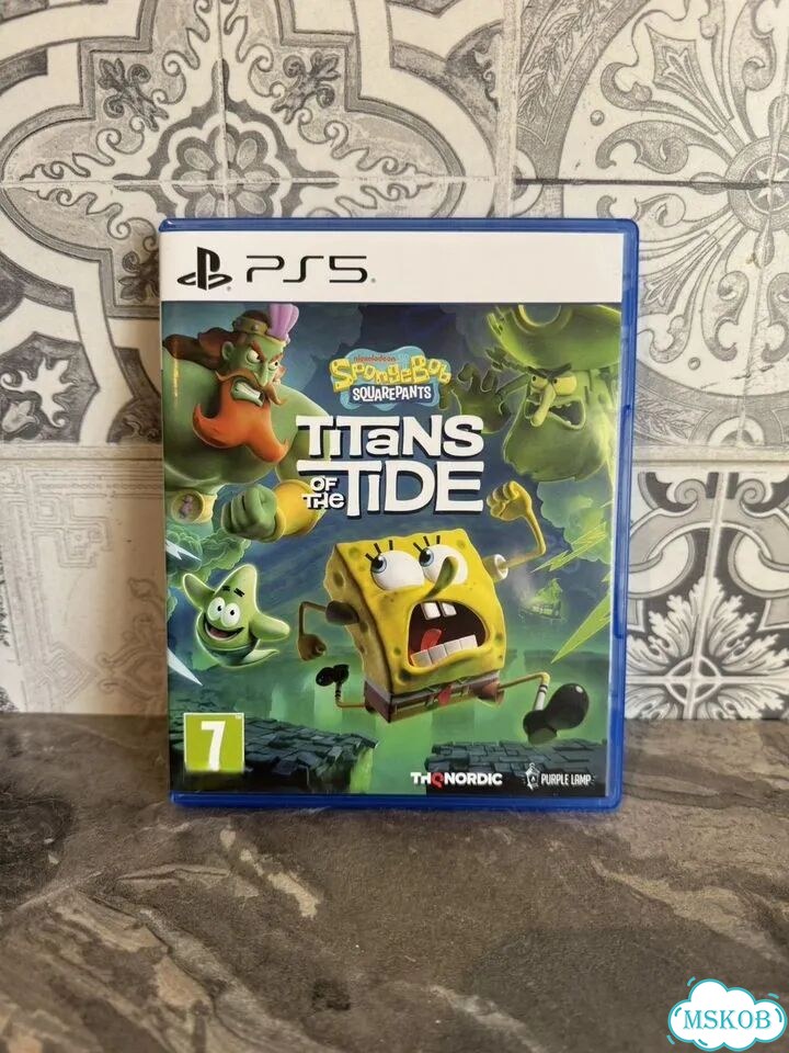 Spongebob titans of the tide ps5 фото 1