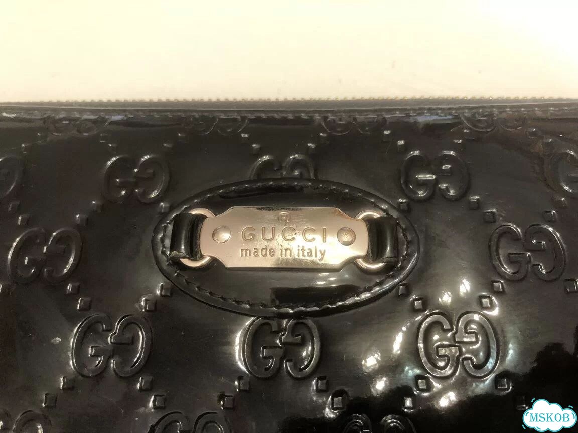 Кошелек натурально кожи gucci Гуччи портмоне фото 5