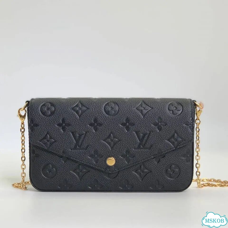Клатч Louis Vuitton Felicie Black фото 2