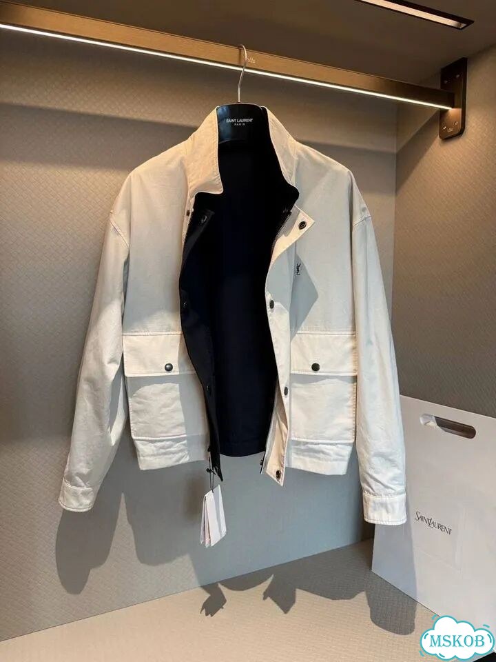Двухсторонняя ветровка saint laurent фото 3