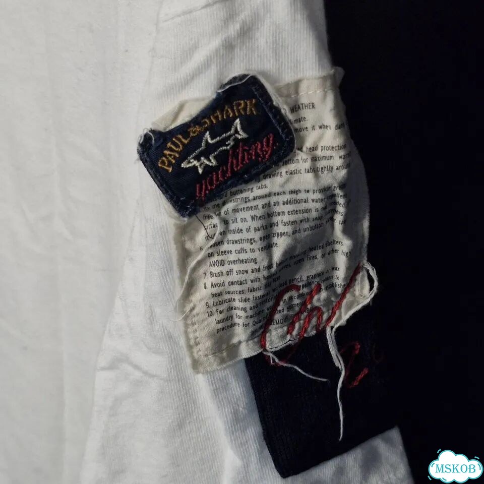 Greg Lauren x Paul & Shark Reconstructed T-Shirt фото 1