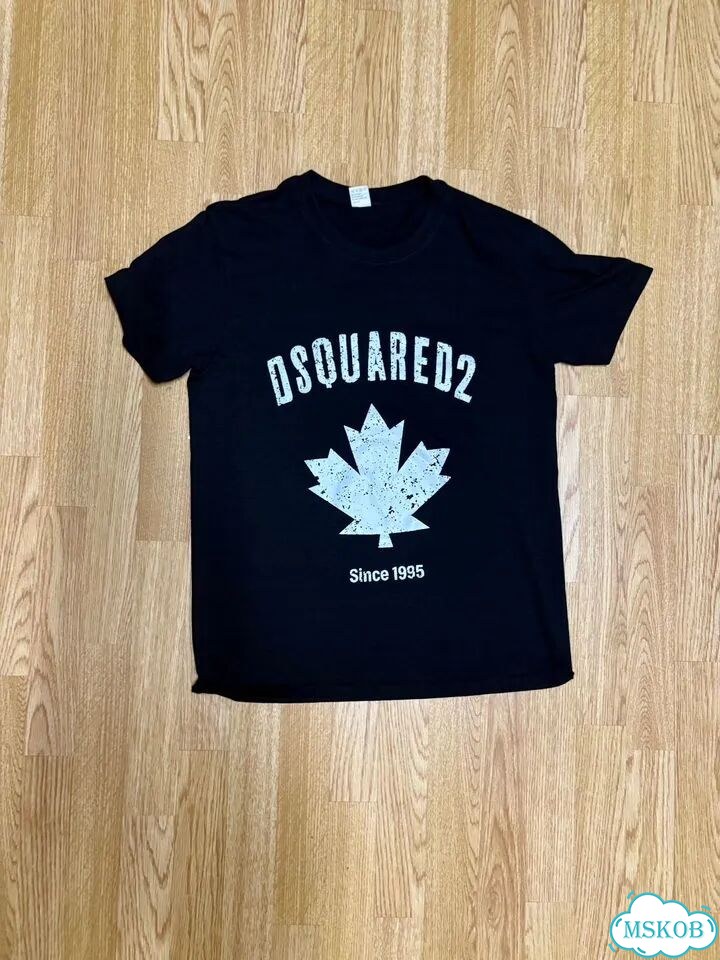 Футболка dsquared2 черная фото 1