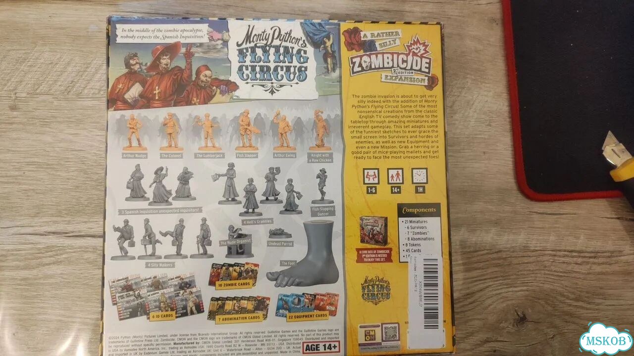 Настольные игры Zombicide Flying Circus фото 2