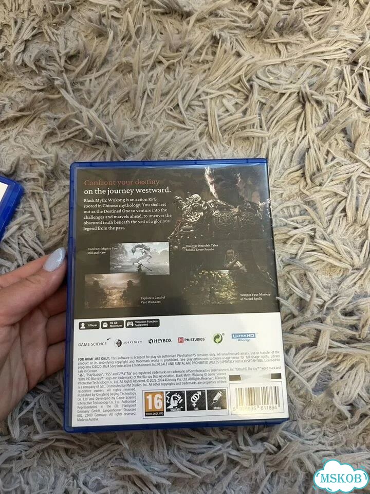 Black myth wukong ps5 диск фото 3