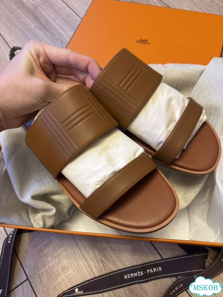 Шлепанцы Hermes оригинал фото 5
