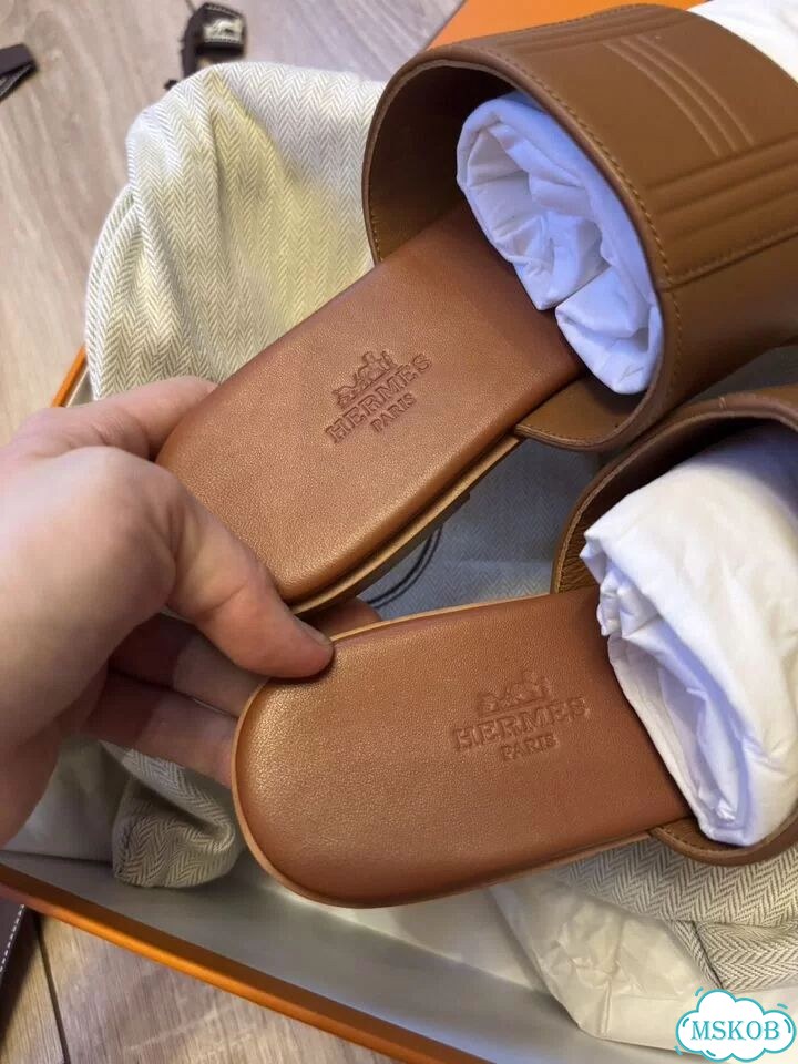 Шлепанцы Hermes оригинал фото 6
