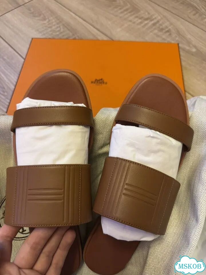 Шлепанцы Hermes оригинал фото 8