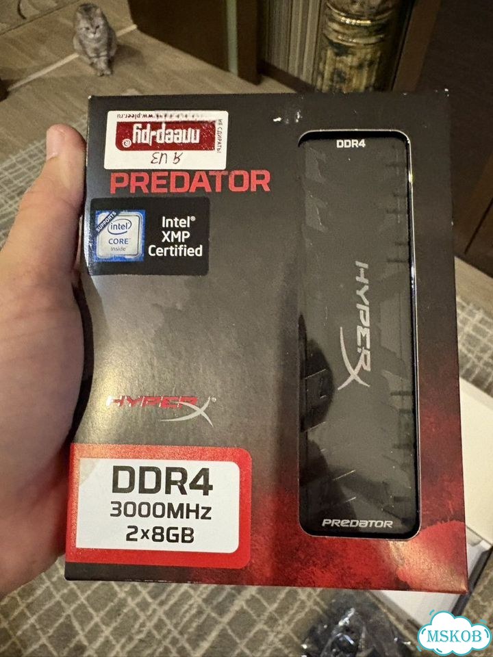Оперативная память ddr4 hyper x predator 16 gb фото 1
