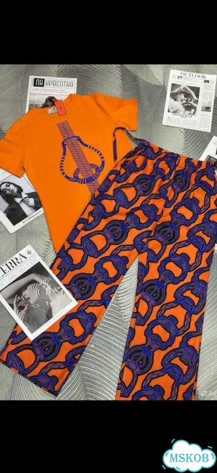 Летний женский костюм Hermes 44/46 фото 2