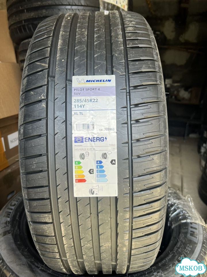 MICHELIN Pilot Sport 4 SUV 285/45 R22 фото 1