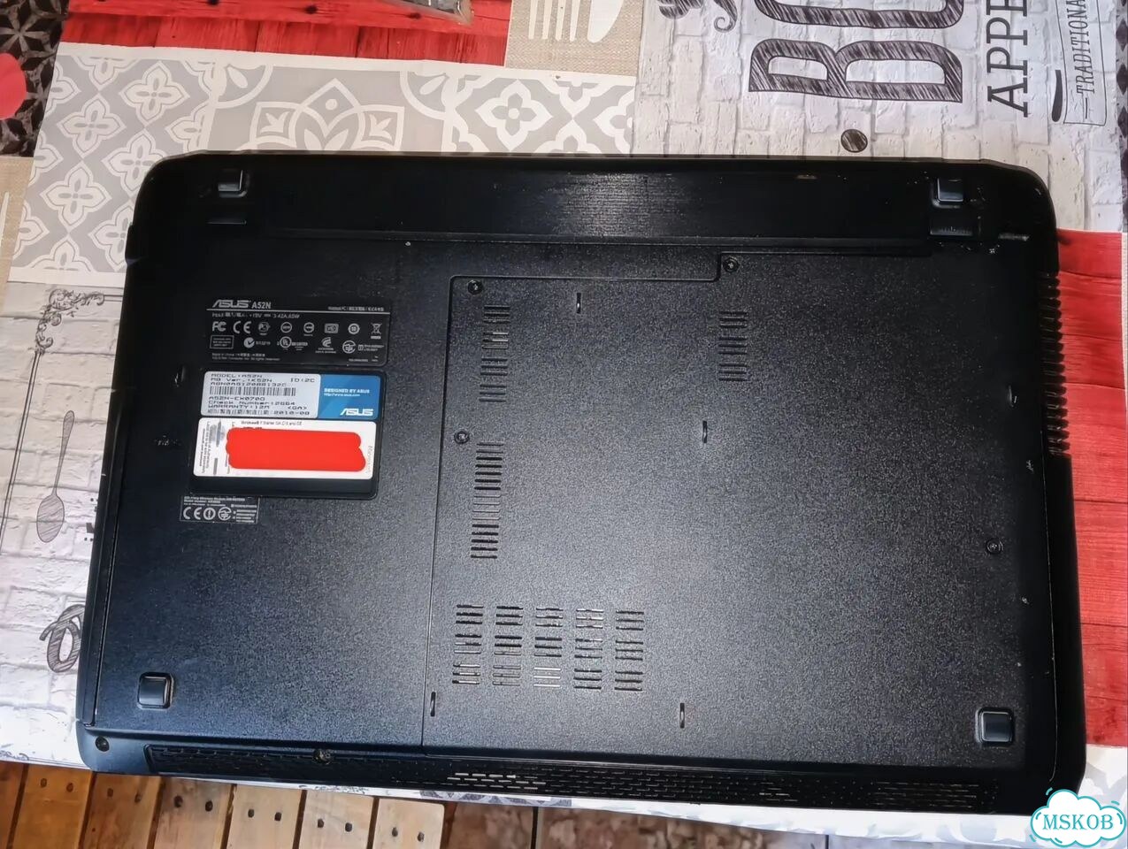 Ноутбук asus A52N фото 2