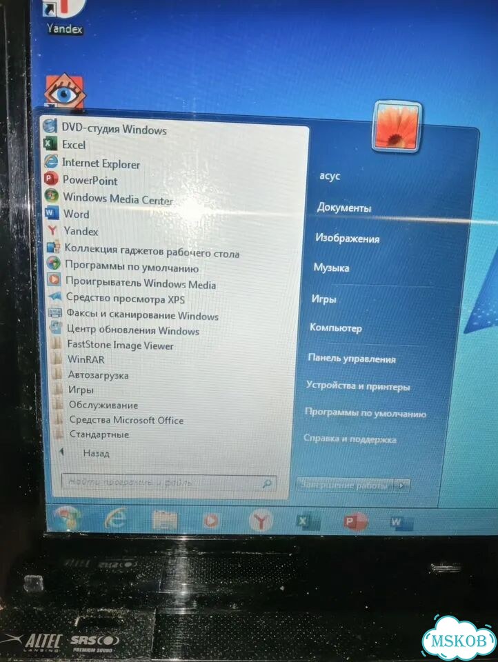 Ноутбук asus A52N фото 6