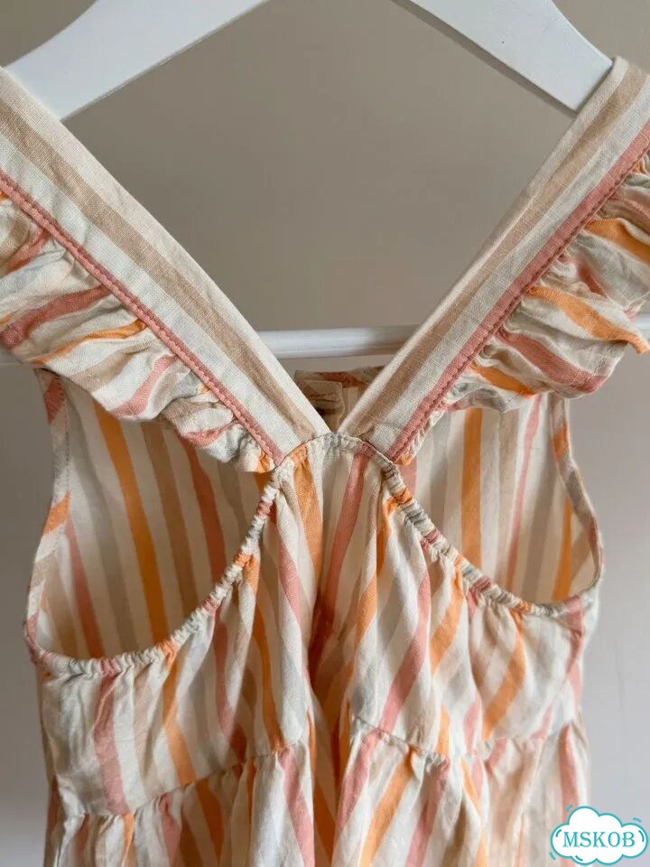 Платье для девочки H&M с оборками 2-4 года новое фото 9