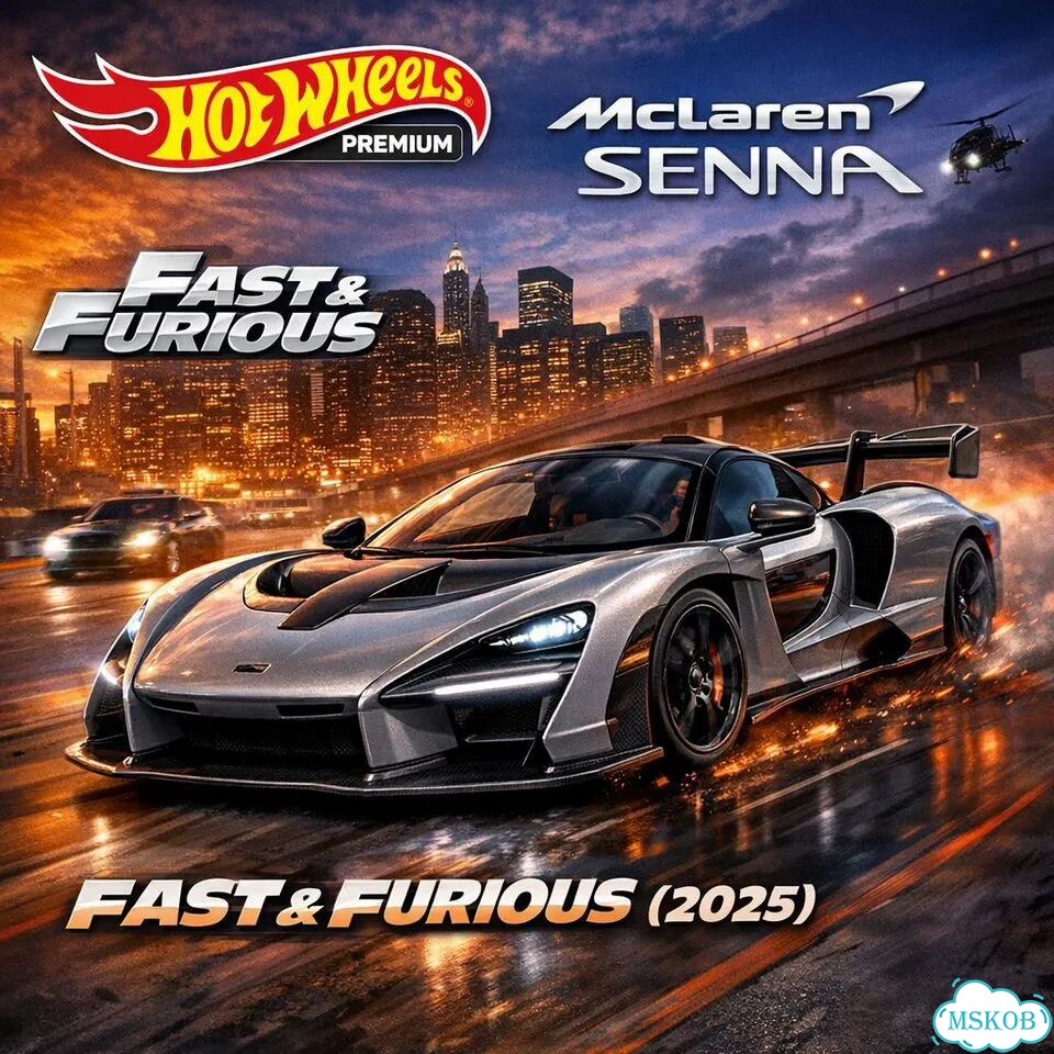 Машинка JBL92 Hot Wheels McLaren Senna(2025) фото 1