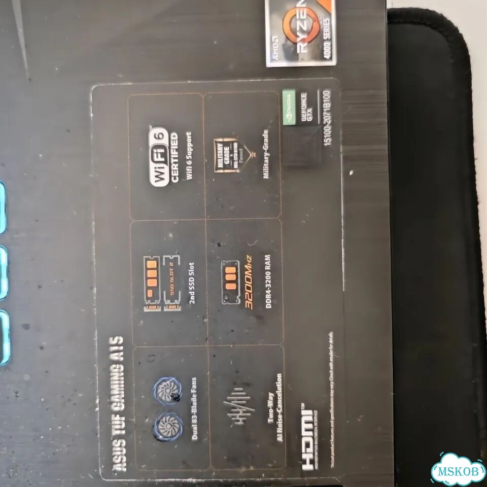 Ноутбук Asus Tuf Gaming a15 фото 2