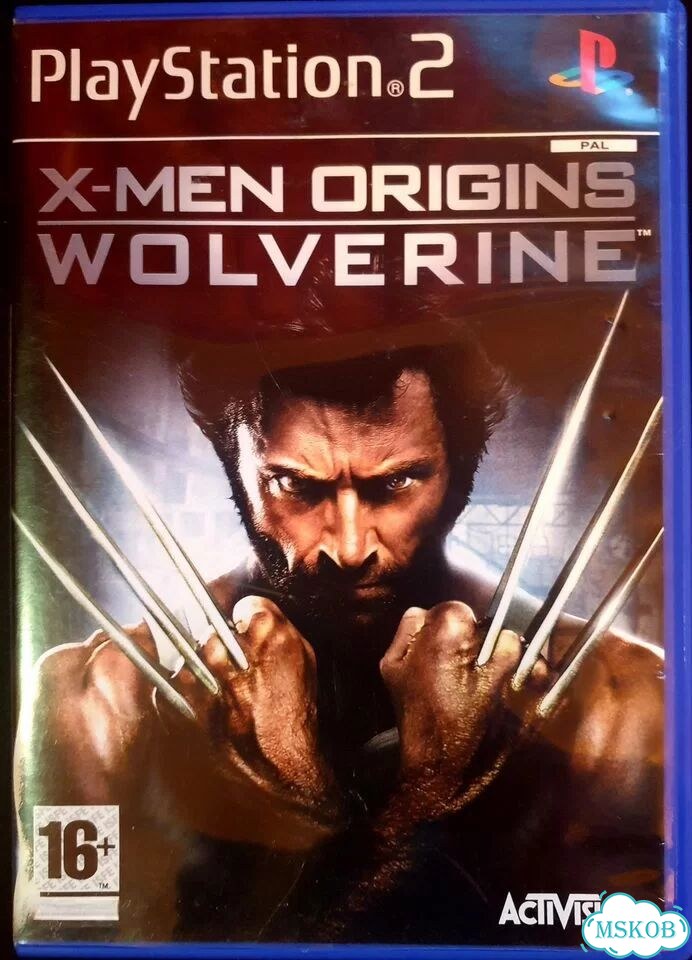 Диск X-Men Origins: Wolverine для PS2 фото 1