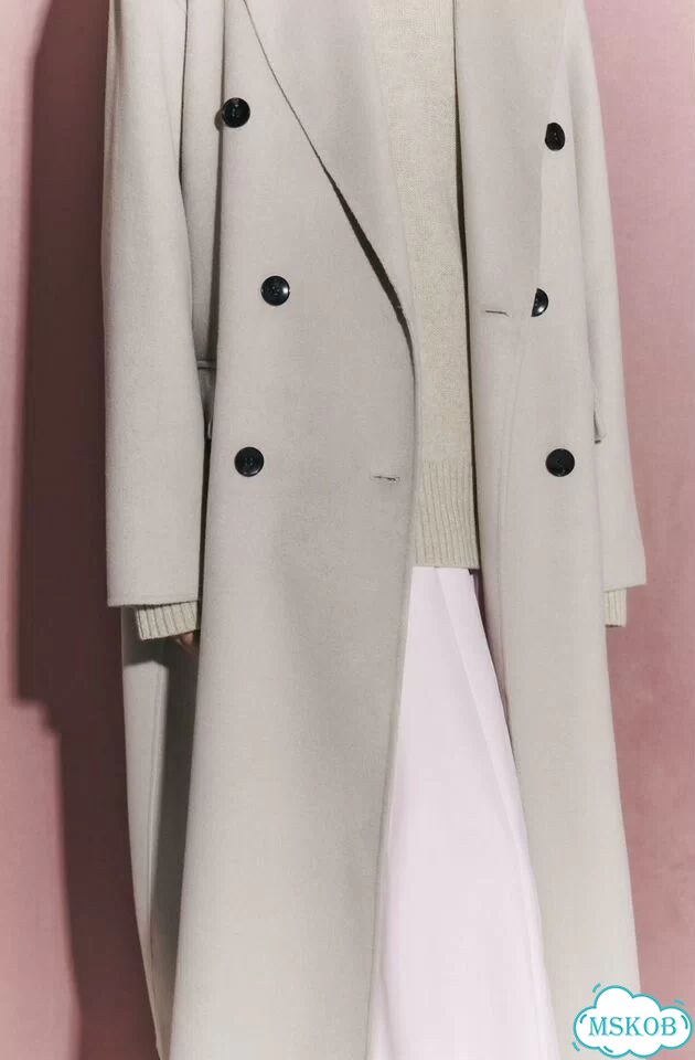 Lime пальто из кашемира стиль Max Mara Madame фото 1