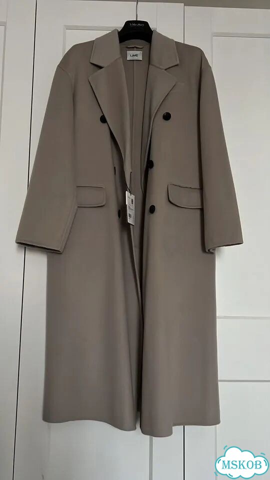 Lime пальто из кашемира стиль Max Mara Madame фото 7