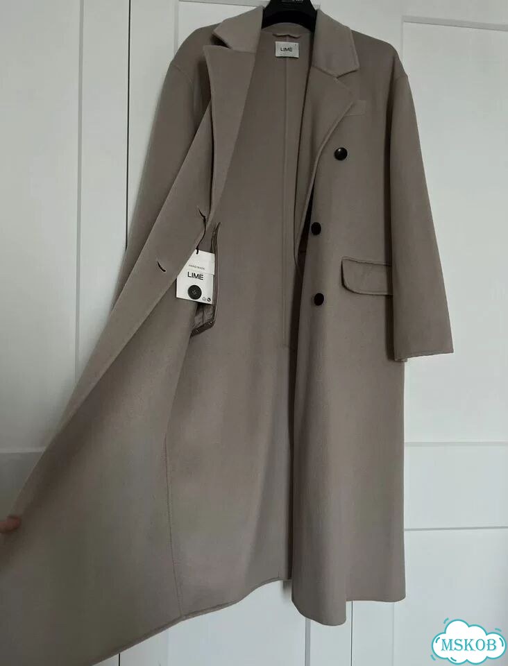 Lime пальто из кашемира стиль Max Mara Madame фото 8
