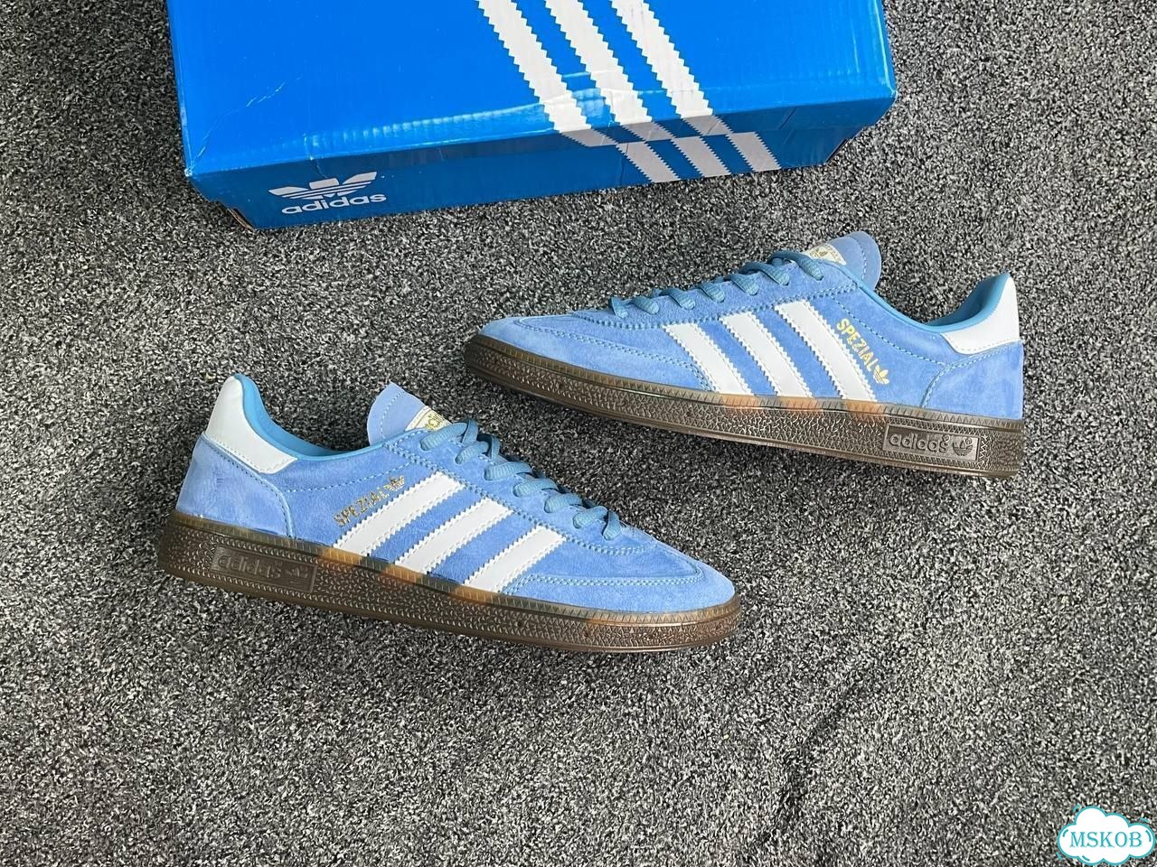 Кроссовки Adidas Handball Spezial Light Blue фото 8