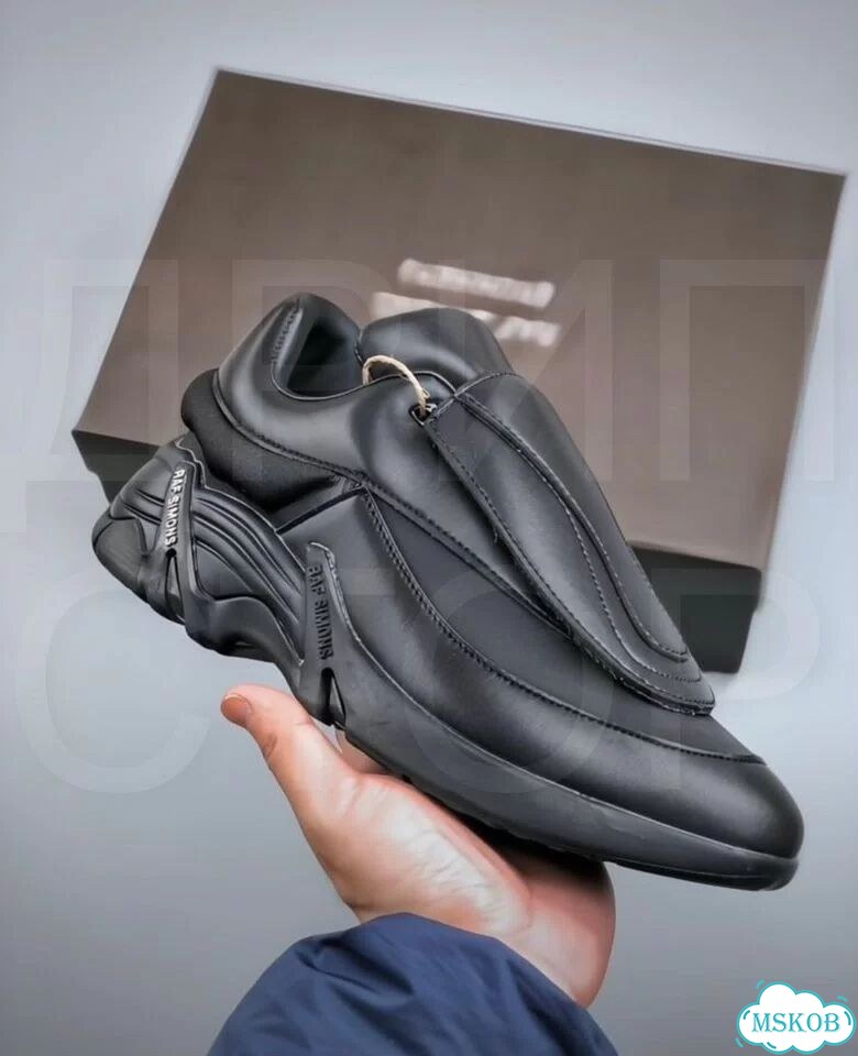 Кроссовки raf simons antei black кожа 37-45 сайз фото 1