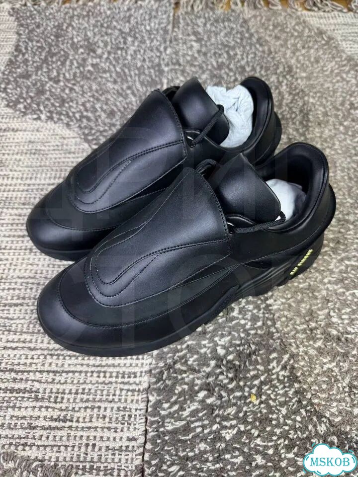Кроссовки raf simons antei black кожа 37-45 сайз фото 3