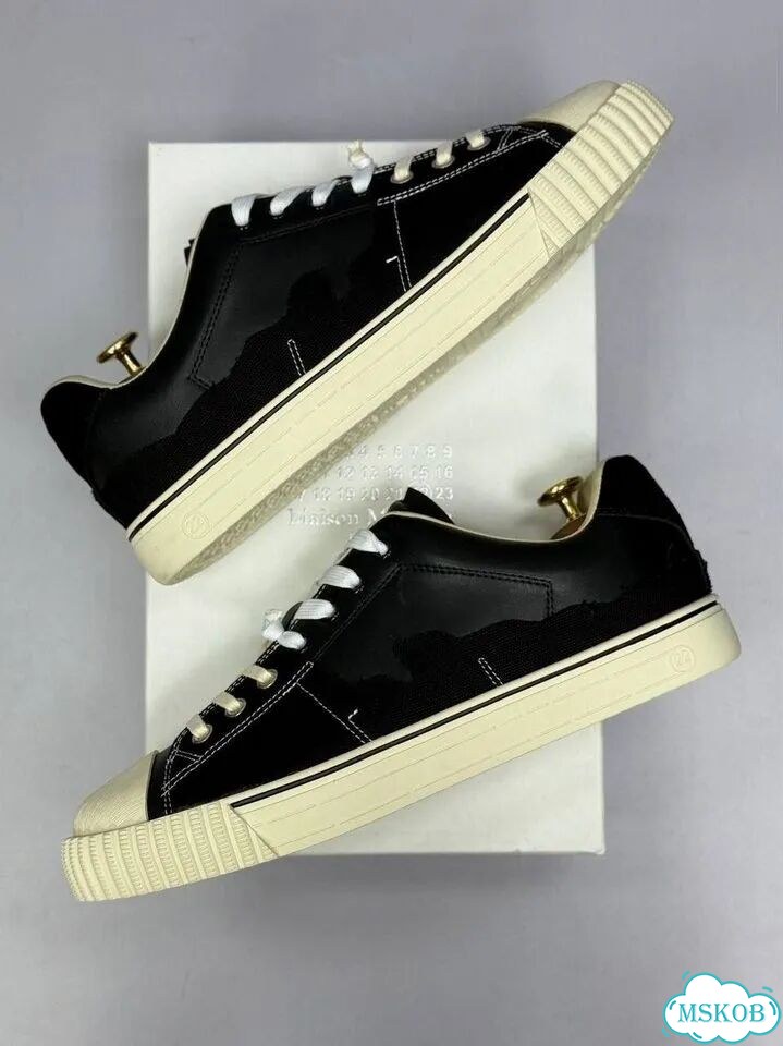Кеды maison margiela evolution черные фото 3