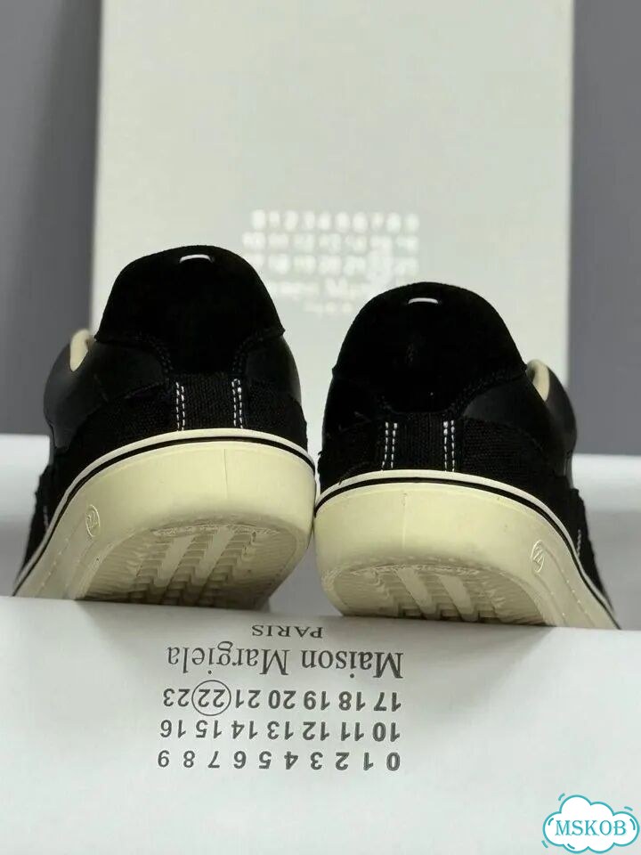 Кеды maison margiela evolution черные фото 8