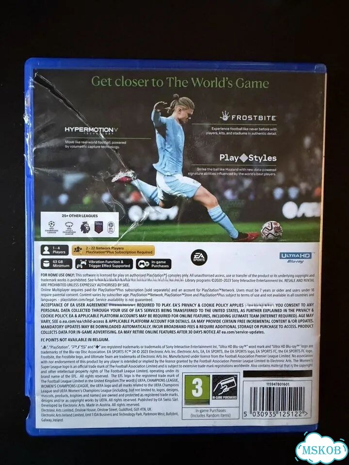 Fc 24 PS5 диск fifa 24 фото 2