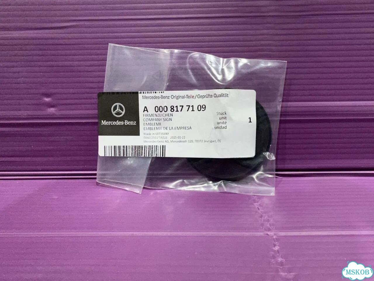 Эмблема amg A0008177109 фото 3