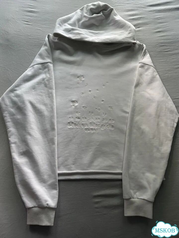 Maison margiela кроп худи фото 1