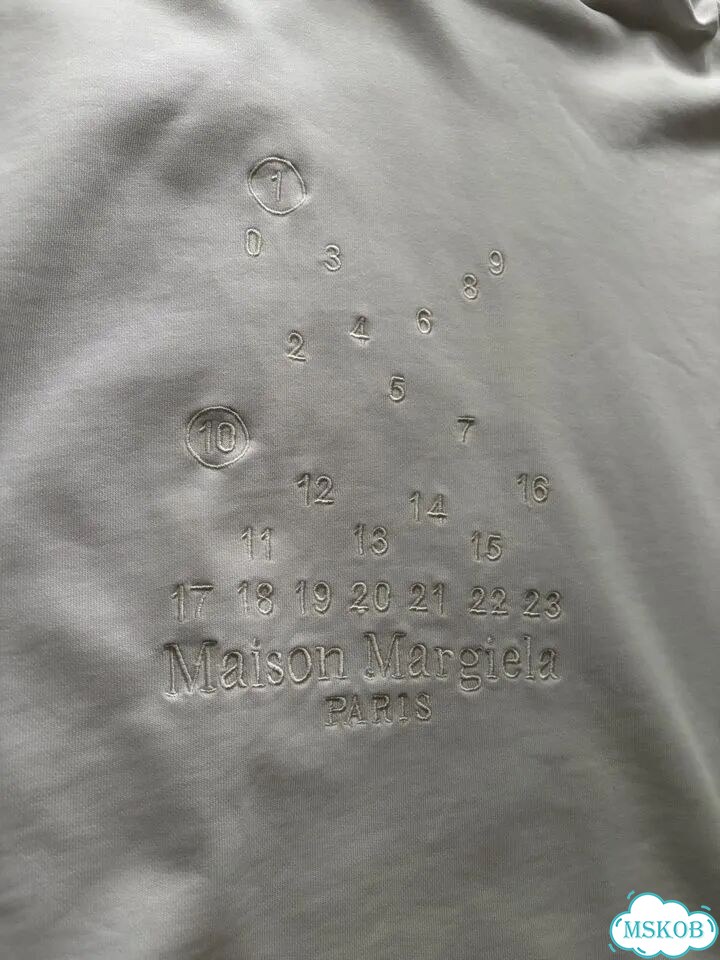 Maison margiela кроп худи фото 4