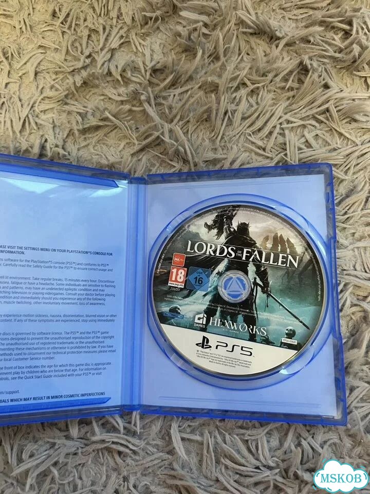 Lords of the fallen ps5 диск фото 2