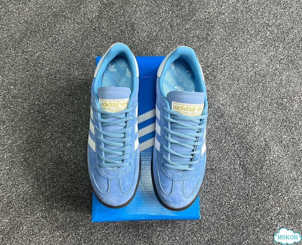 Кроссовки Adidas Handball Spezial Light Blue фото 7