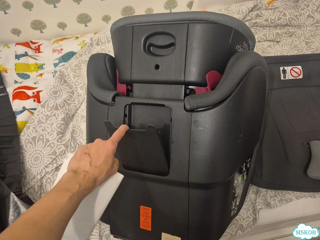 Автомобильное кресло britax romer kidfix 15 36 кг фото 4